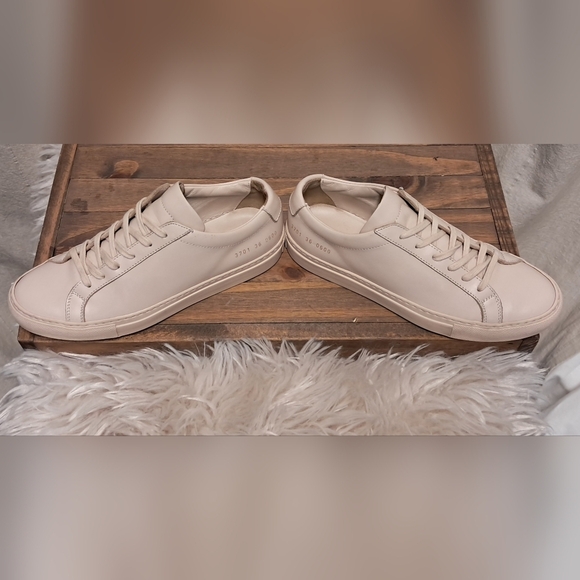 Common Projects Acchiles Low Top Sneakers Size 5.5 - Picture 7 of 13